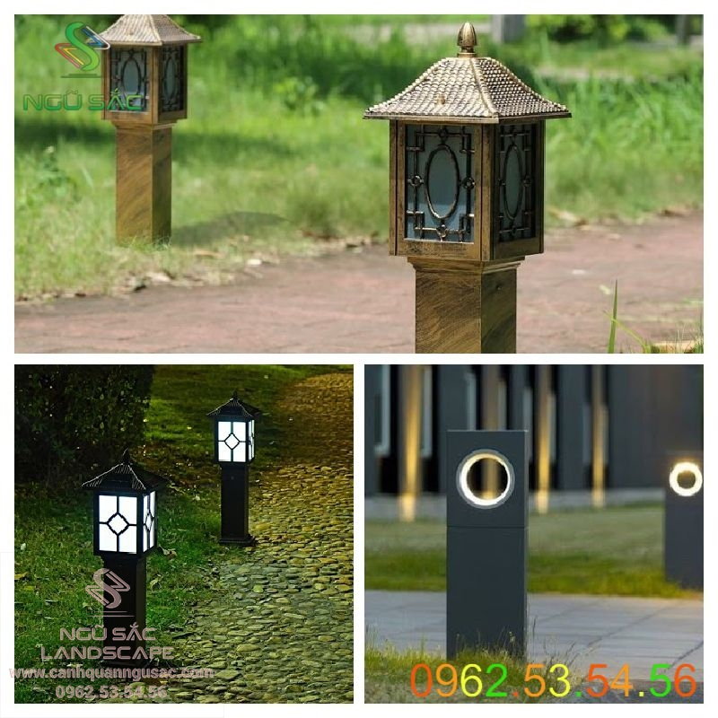 Một số mẫu đèn nấm sân vườn đẹp