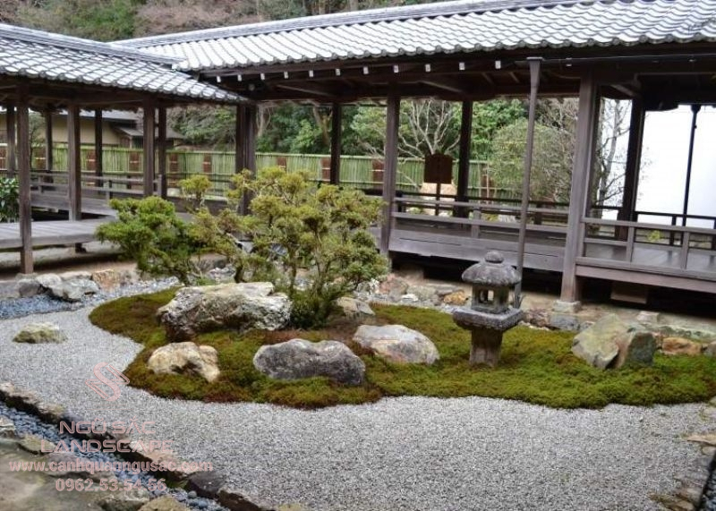 Kiểu vườn đá Nhật đặc trưng