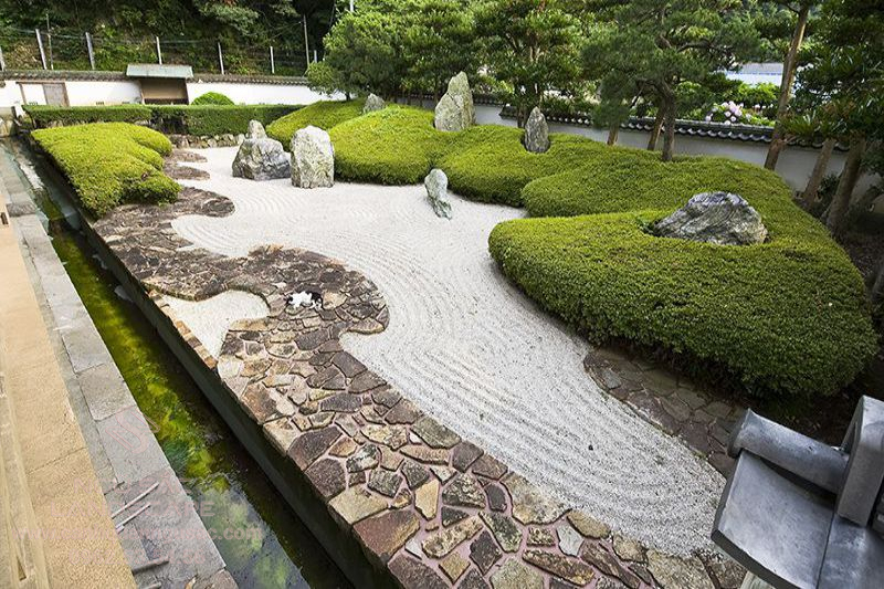 Sân vườn Nhật Bản phong cách Karesansui