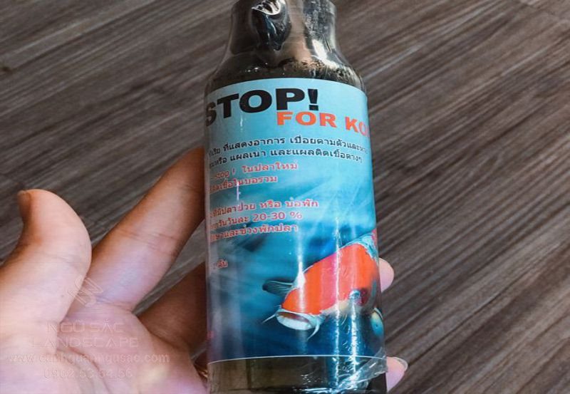 Thuốc chữa nhiễm khuẩn cho cá koi Aqua bacstop cz17